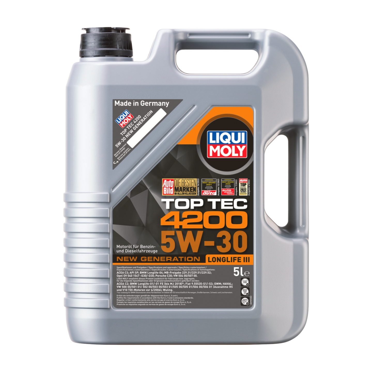 5L TOP TEC 4200 5W-30 SYNTH | Top Tec 4200 5W-30 |