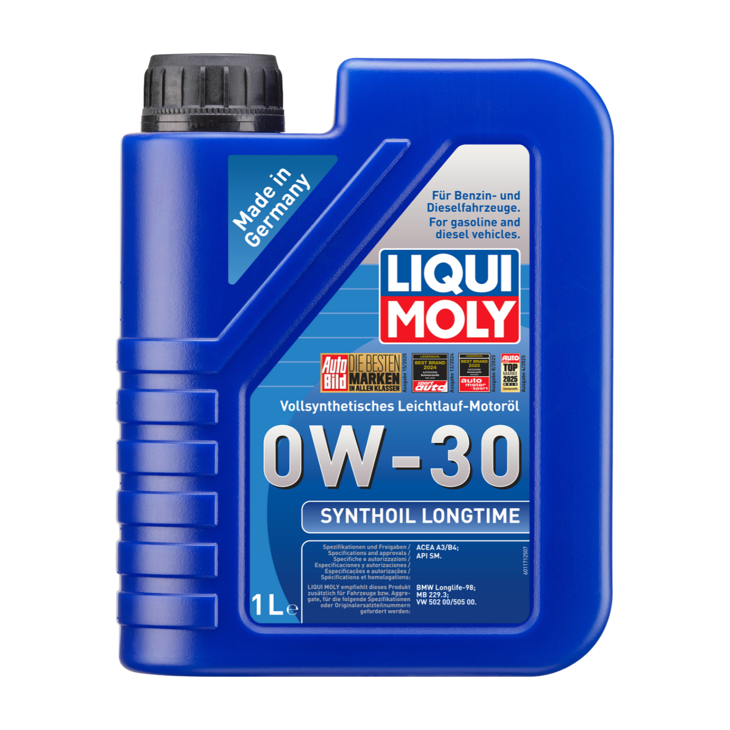 1L SYNTHOIL LONGTIME 0W-30 | Synthoil Longtime 0W-30 | 8976 |