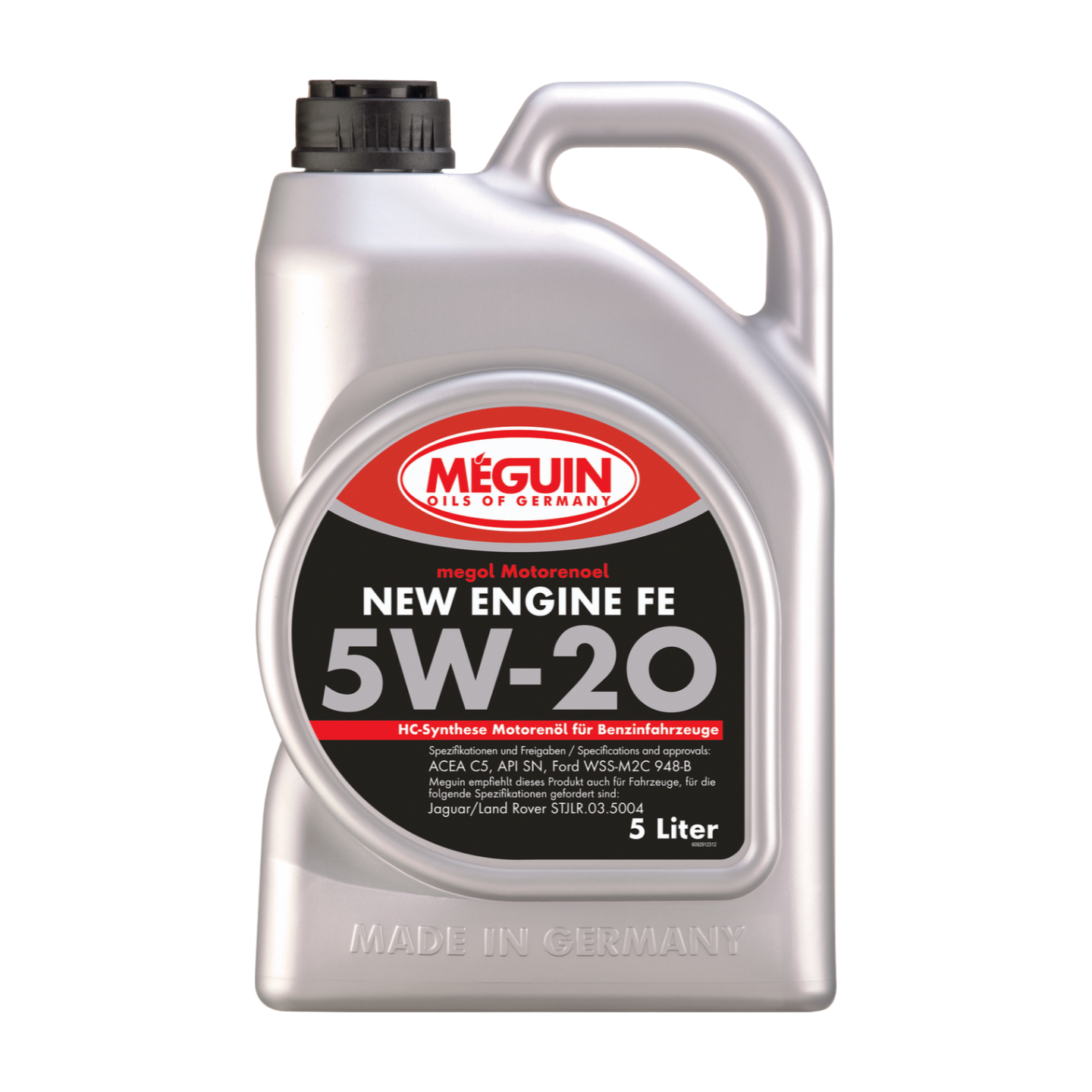5L MEGUIN MOTORENOEL NEW ENGINE FE SAE 5W-20 | Megol Motorenoel New Engine FE SAE 5W-20 | 9291 |
