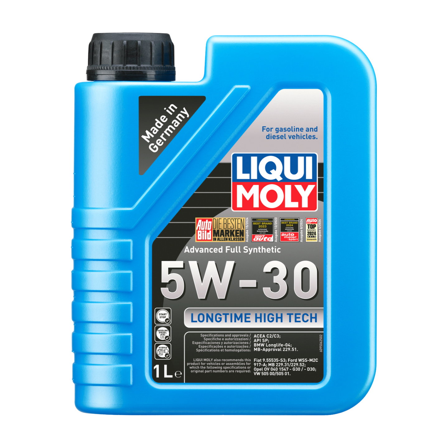 1L LONGTIME HIGH TECH 5W-30 SYNTH | Longtime High Tech 5W-30 | 9506 |