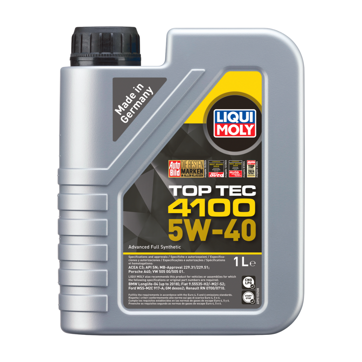 1L TOP TEC 4100 5W-40 SYNTH | Top Tec 4100 5W-40 | 9510 |
