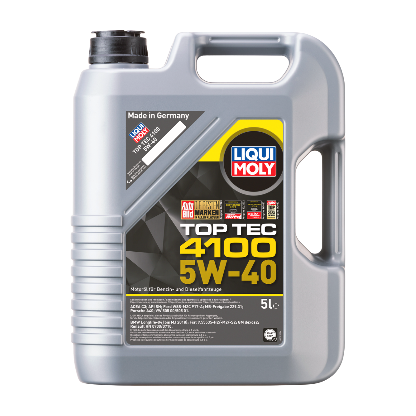 5L TOP TEC 4100 5W-40 SYNTH | Top Tec 4100 5W-40 |