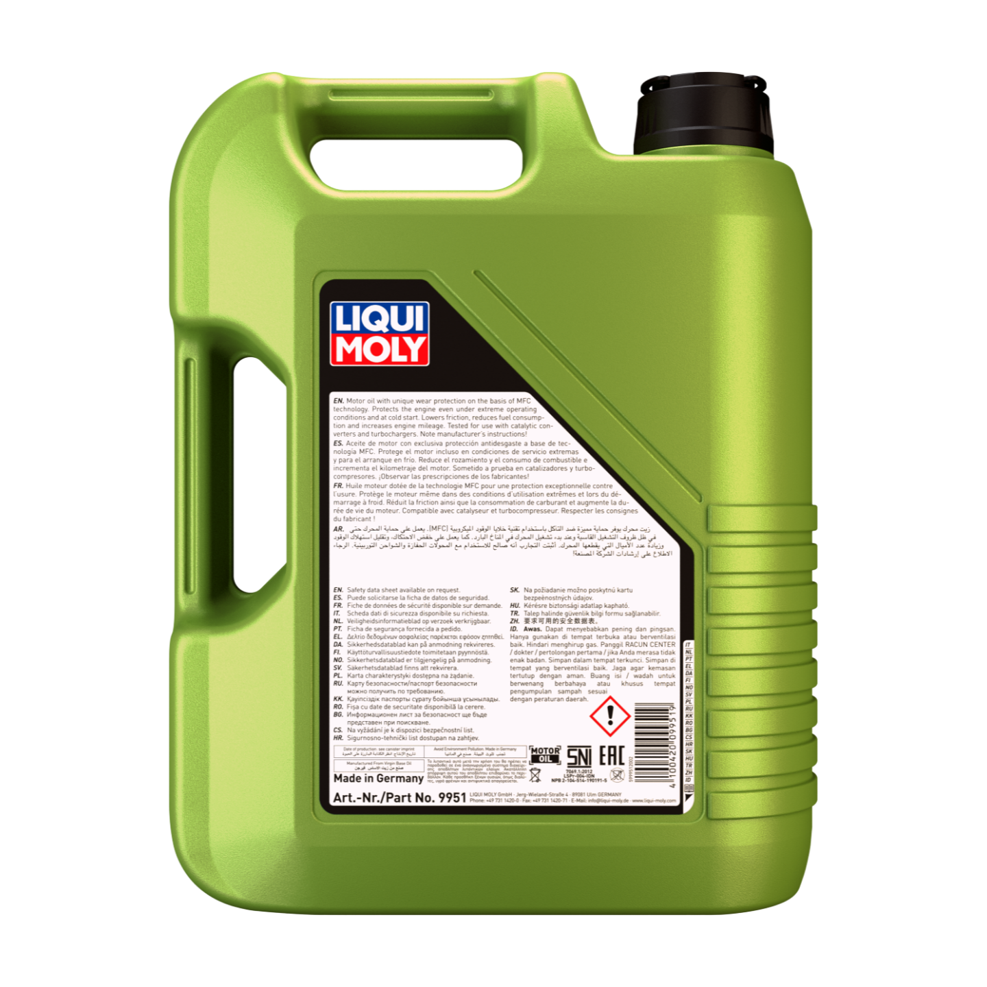 5L MOLYGEN NEW GEN 10W-40 SYNTH GASOLINA Y DIESEL | Molygen New Generation 10W-40 |